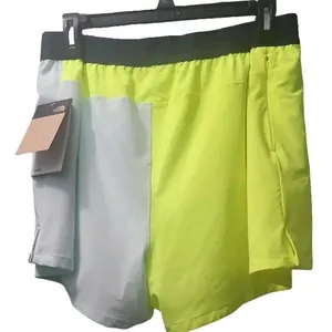 The North Face Women's Size XXL Flash Dry Short Gray Yellow‎ Color Block thumbnail 2