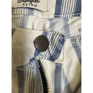 Wrangler Retro Bailey Highrise Flare white blue 25/30 women’s jeans Westernwear thumbnail 3
