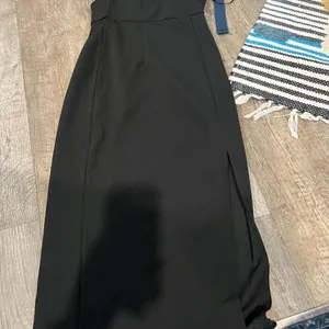 NWT Hello Molly Taking it Back Dress in Black‎ Midi Length (Size XS US2) thumbnail 5