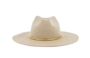 Hat Attack Glam Hat Beige & Chain Womens Size OS thumbnail 13