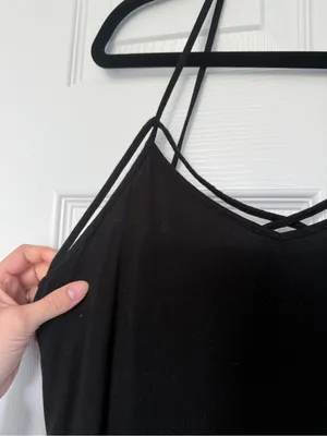 American Eagle Black Soft & Sexy Tank Size Medium thumbnail 2