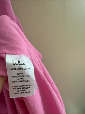 Lulus Summer Invite Pink Tie-Strap Tiered Midi Dress Size XL Sleeveless Cocktail thumbnail 9