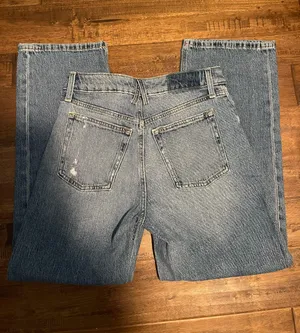 Wide Leg Jeans Blue Size 6 thumbnail 4