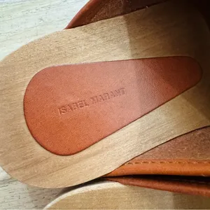 Isabel Marant Thalie Classic Clogs Shoes Natural Studded size 35 thumbnail 12