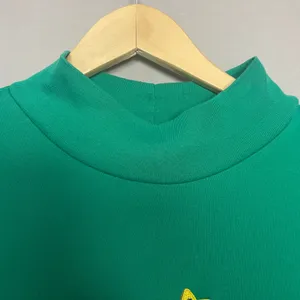 Karen Scott Vintage 90s Christmas Sweatshirt Gingerbread Man House Green Women Size XL Retro thumbnail 11