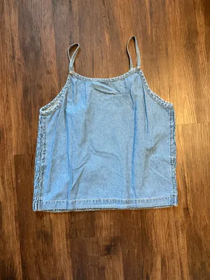 Just the Girls Jean color Button Up & Cami size 2XL thumbnail 4