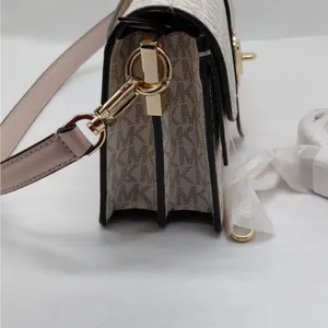 Michael Kors Logo Shoulder Bag Handbag Purse Wedding Party Quiet Luxury Coquette thumbnail 8