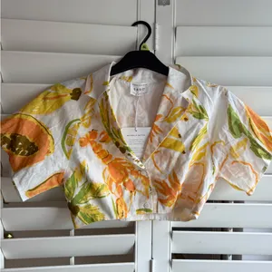 Sabo Skirt Tropical Crop top sz 4 thumbnail 4