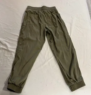 a new day Green Track Pants with Elastic Waistband and Cuffs thumbnail 2