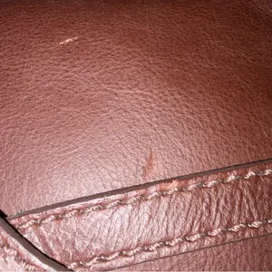 Fossil Brown Leather Willow Crossbody Satchel Bag Purse thumbnail 8