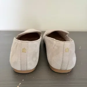 Birdies Loafers The Starling 8 Latte Suede Smoking Slipper Comfort Flats thumbnail 6