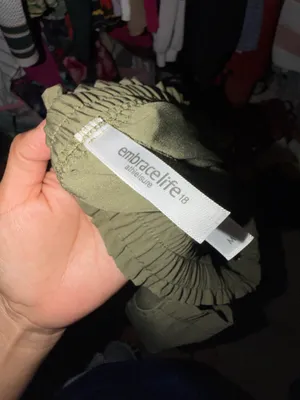 High waisted embrace life dri fit shorts thumbnail 3