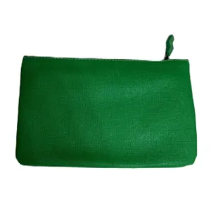 Ipsy Tetris MakeUp Cosmetic Pouch Bag‎ Green thumbnail 2