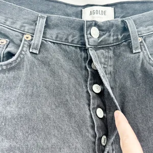 AGOLDE Womens‎ Organic Cotton Lana Slice High Rise Cutout Straight Leg Jeans 29 thumbnail 6