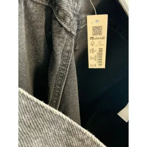 Madewell‎ Super Wide leg Grey Jeans NWT size 27 thumbnail 4
