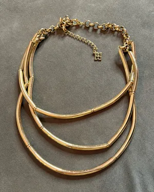 BCBG Gold Fashion Necklace thumbnail 1