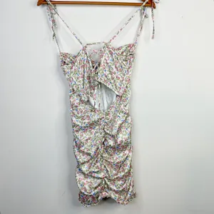 For Love and Lemons Victorias Secret Satin Butterflies Floral Corset Slip Dress thumbnail 11