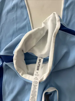 SPLITS59 Sam High Waist Rigor 7/8 Leggings in Skylight/Cobalt XS $138 thumbnail 8