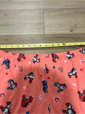 Joyspun Women's pocket Pajama Shorts Roller Skate‎ Hearts Epic coral large thumbnail 6
