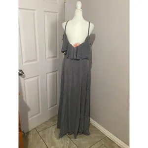 NWT Show Me Your Mumu Womens Renee Ruffle Maxi Dress Small Dancing Queen thumbnail 8