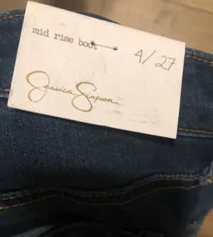 Jessica Simpson Mid Rise Jeans thumbnail 6