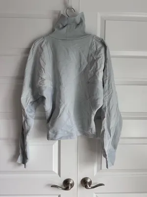 Nike Air Sweatshirt Turtleneck Corduroy Fleece Sweater High Neck NWT S‎ thumbnail 9