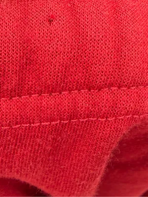 SKIMS Fleece Jogger Sweatpants Women Large Red Cotton Blend Lounge Pants thumbnail 8