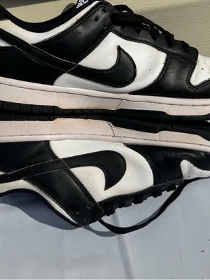 Nike Dunk Low Panda Black White Women’s 11 / Men’s 9.5 DD1503-101 thumbnail 9