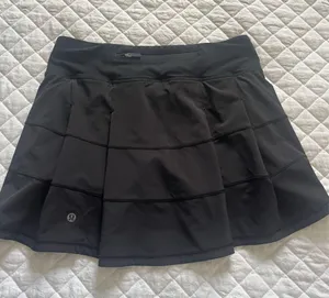 Lululemon Pace Rival Skirt Stretch 13” Black Sz 4 (Tall) Swift Luxtreme thumbnail 3