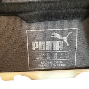 Puma Gray Full Zip Hooded Cozy Cotton Blend Athletic Casual Jacket Women Sz M thumbnail 7