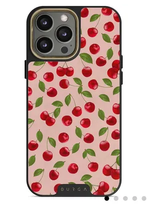 Burga Cherries Phone Case thumbnail 1