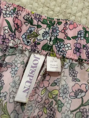 Joyspun pajama pants floral lounge Pink Size L thumbnail 5