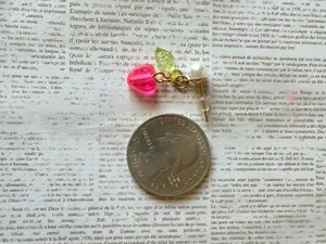 Handpicked Handmade fairy cute Kawaii retro whimsy dangle earrings 🍃💕 thumbnail 6