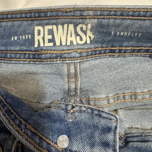 Rewash Jeans Womens 4 Blue Medium Wash Low Rise Flare Stretch bell bottoms y2k thumbnail 9
