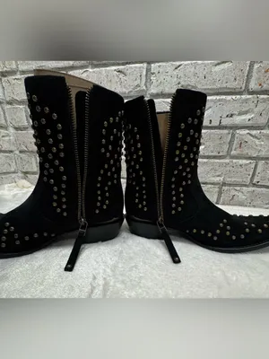 Ariat Siren X Toe Western Boot Black Suede Size 7 thumbnail 10