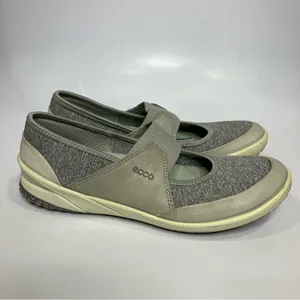 ECCO Biom Life mary‎ Jane shoes flats comfort shoes women’s size 39 gray casual thumbnail 2