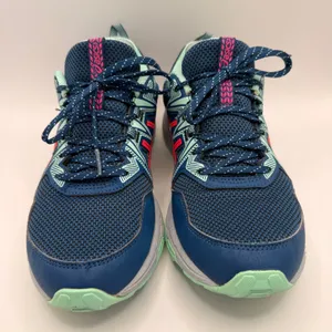 Asics Gel-Venture 8 Womens Navy Teal Pink Trail Running Shoes 1012B230 Size 10 thumbnail 4