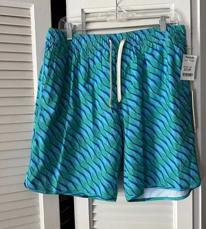 Men's FairHarbor Swim Trunks Blue Size XL thumbnail 1