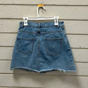 Brandy Melville John Galt Jean Skirt one size thumbnail 3