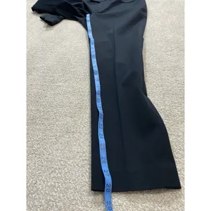 Lauren Ralph Lauren Black Flat Front Straight Dress Pants Size 8 Classic Stretch thumbnail 13