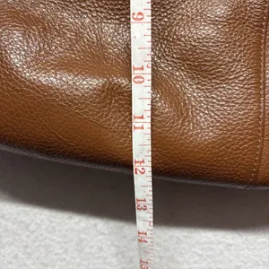 Coach Brown Pebbled Leather Madison Isabelle Hobo Bag Purse Shoulder Crossbody thumbnail 12
