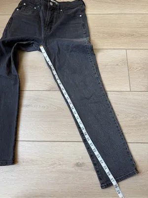 Madewell The Perfect Vintage Jean Faded Black Size 27 High Rise Ankle Length thumbnail 9