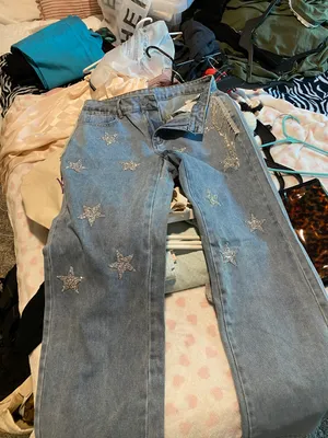 SheIn Star Sequined Jeans thumbnail 6