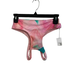 FRANKIES BIKINIS Alexis Patterned Bikini Top In‎ Trip size Small NEW thumbnail 2