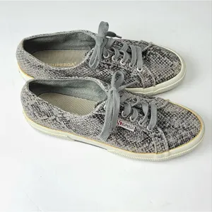 ‎Superga Snakeskin Leather Fashion Sneakers Size 9.5 thumbnail 5
