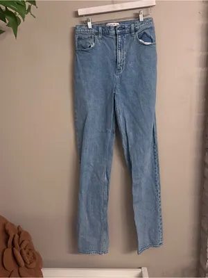 ABERCROMBIE 90s Straight Ultra High Rise Denim thumbnail 2
