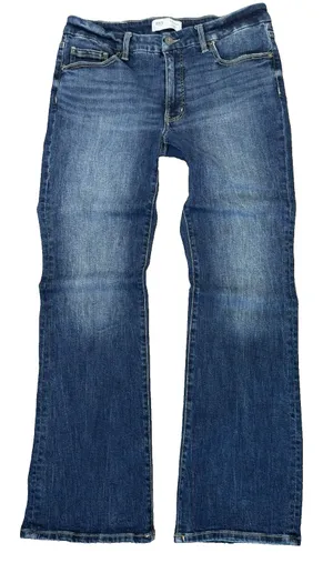 BKE Payton Jeans Womens 29x32 Blue Mid Rise Bootcut Stretch Denim Buckle Y2K thumbnail 1
