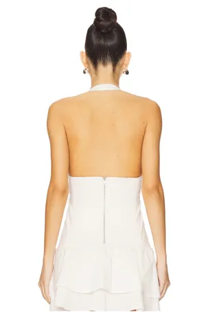 We WoreWhat Halter Neck Corset Top thumbnail 2
