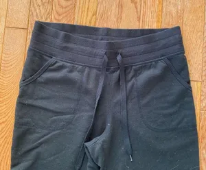 black drawstring joggers Size M thumbnail 3