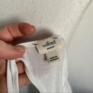 Wilfred • White Scoop Neck Tank Top thumbnail 6